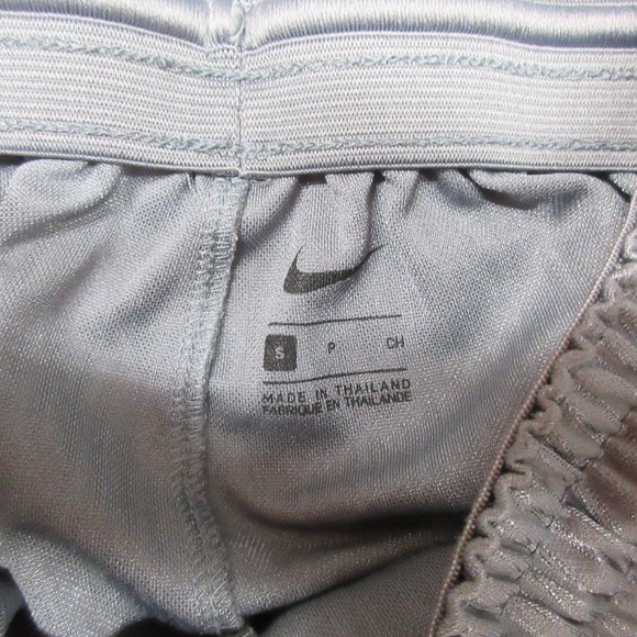 NIKE ATHLETIC SHORTS POLYESTER GRAY Sz SMALL, S - Picture 3 of 4